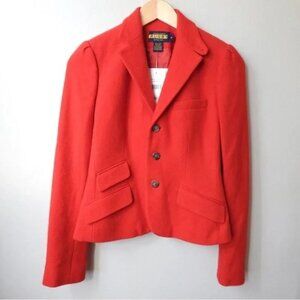 Ralph Lauren Rugby Red Blazer